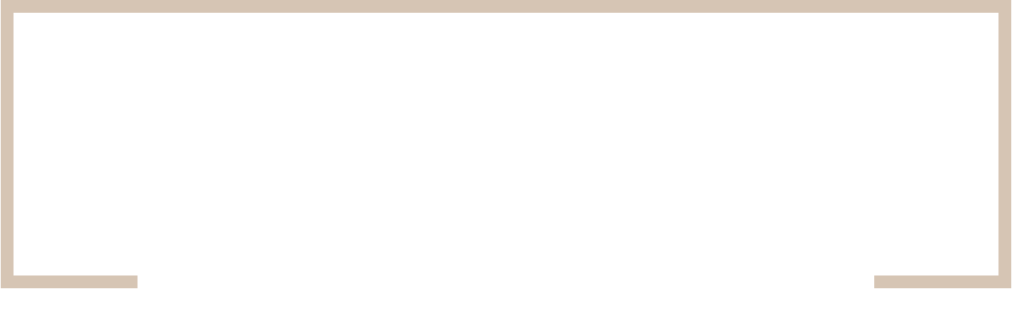 A white square with a brown border.